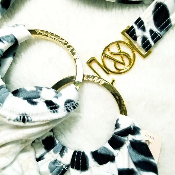 Victoria's Secret Vintage Low Rise Hipster Bandeau Top Two Piece Bikini Set NWT - Picture 10 of 16